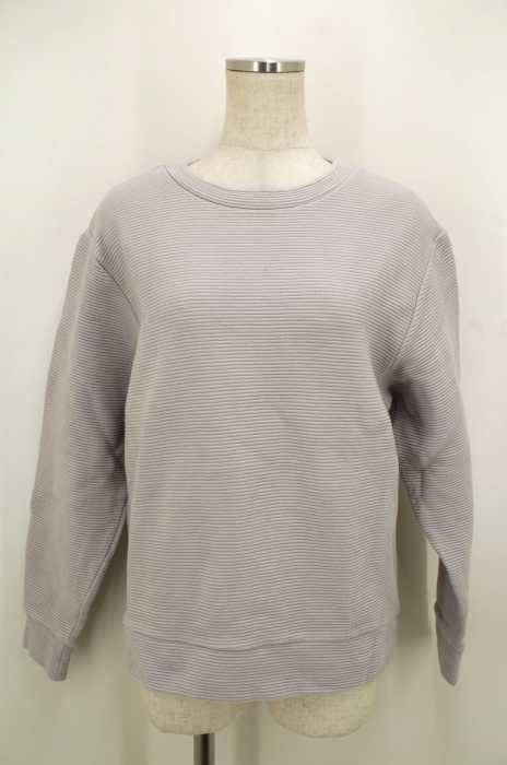 EMODA （エモダ） RIB BORDER LOOSEトレーナー スウェットトップス レディース トップス