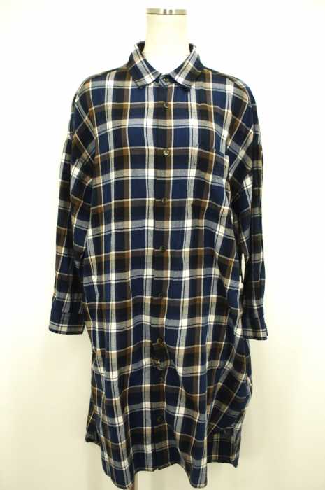 Rope' Picnic （ロペピクニック） 15AW ネルチェックビッグワンピース レディース ワンピース