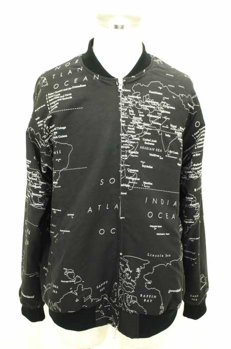 WHIZ LIMITED （ウィズリミテッド） 16AW MAP ZIP JACKET 総柄ブルゾン メンズ アウター