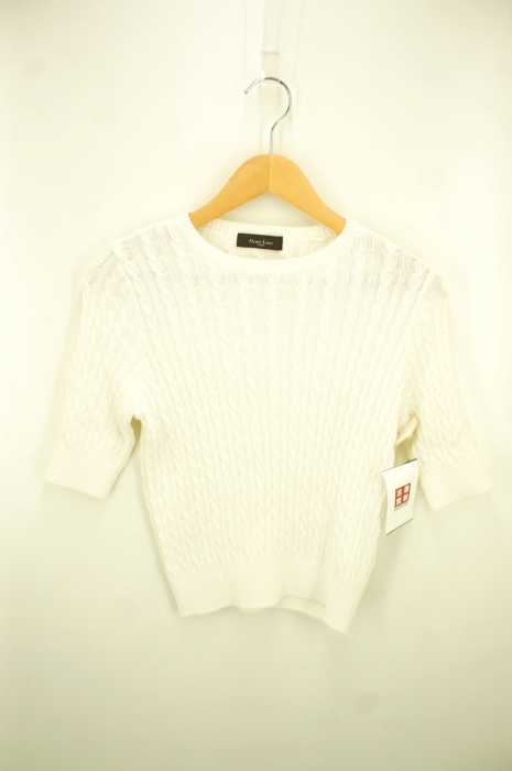 Demi Luxe BEAMS（ビームス） ケーブル クロップド プルオーバー レディース トップス