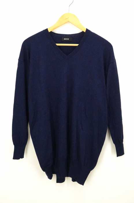 ZUCCa （ズッカ） ワイドシルエットライトウールVネックニット レディース トップス