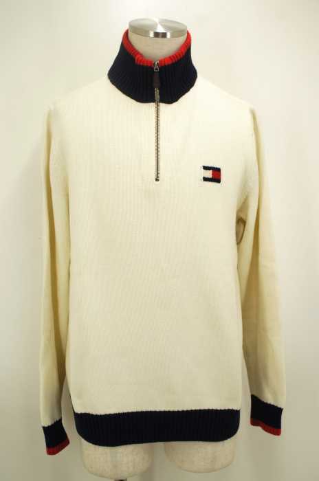 TOMMY HILFIGER （トミーヒルフィガー） ハーフジップニットトップス メンズ トップス