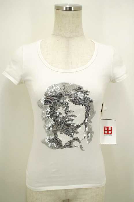 Dartin Bonaparto (ダルタン ボナパル) スパンコールデザインTシャツ レディース トップス