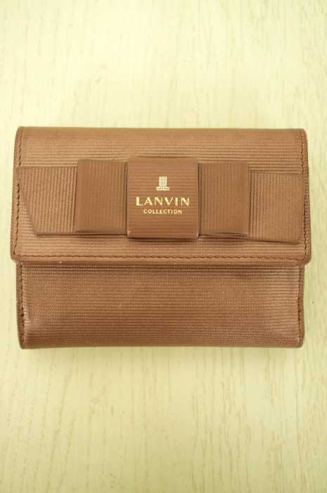 LANVIN (ランバン) 2つ折り財布 アウトポケット レディース ファッション雑貨
