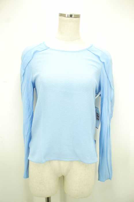 ZARA (ザラ) シフォン切替 レディース トップス