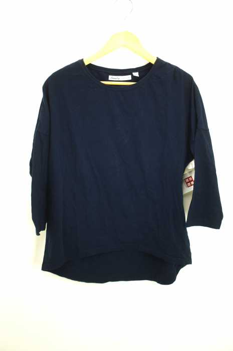BEAMS BOY （ビームスボーイ） ロップショルダー 裾ラウンド7分袖 レディース トップス