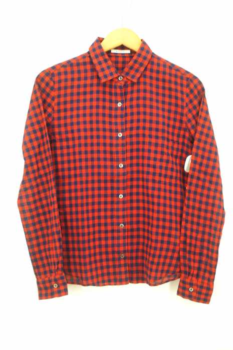 ELFORBR(エルフォーブル) ギンガムチェック柄シャツ レディース トップス