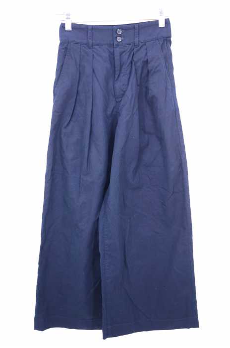 MACPHEE （マカフィー） 17AW  コットンツイル　ベルテッドバギーパンツ レディース パンツ