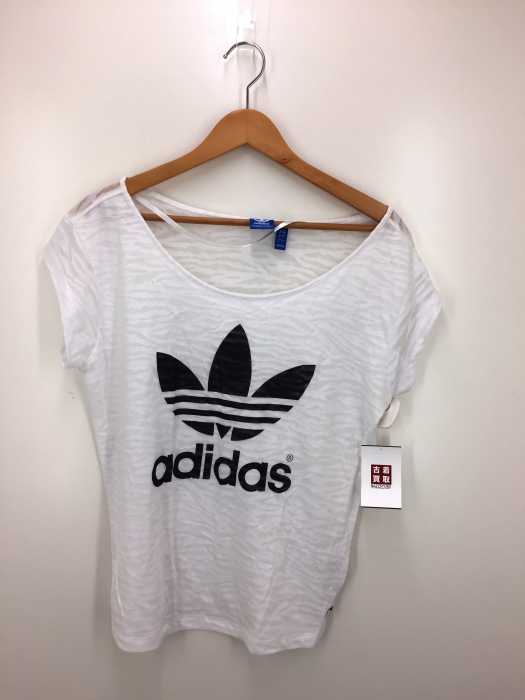 adidas Originals（アディダスオリジナルス） WHITE DRAPY TEE レディース トップス