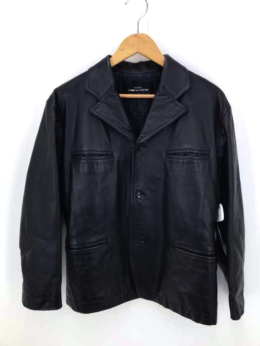 tricot COMME des GARCONS（トリココムデギャルソン） カウレザー3B中綿ジャケットAD1988 レディース アウター