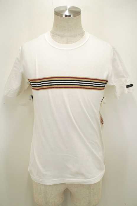 BURBERRY BLACK LABEL （バーバリーブラックレーベル） ボーダー柄Tシャツ メンズ トップス