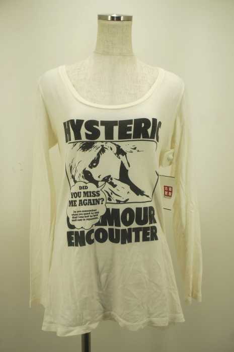 HYSTERIC GLAMOUR (ヒステリックグラマー) フロントプリント レディース トップス