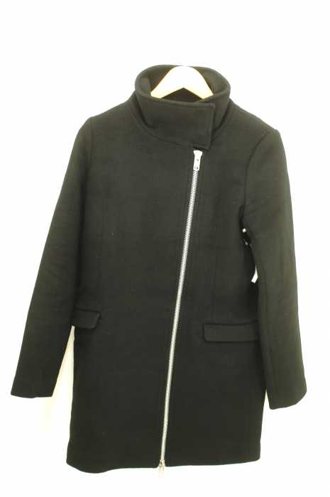 moussy （マウジー） ウール混スタンドロングコート レディース アウター
