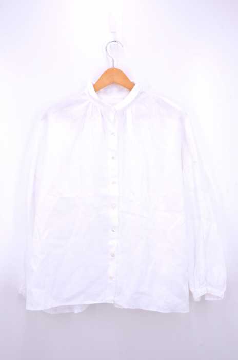 nest Robe （ネストローブ） リネンギャザーブラウス レディース トップス