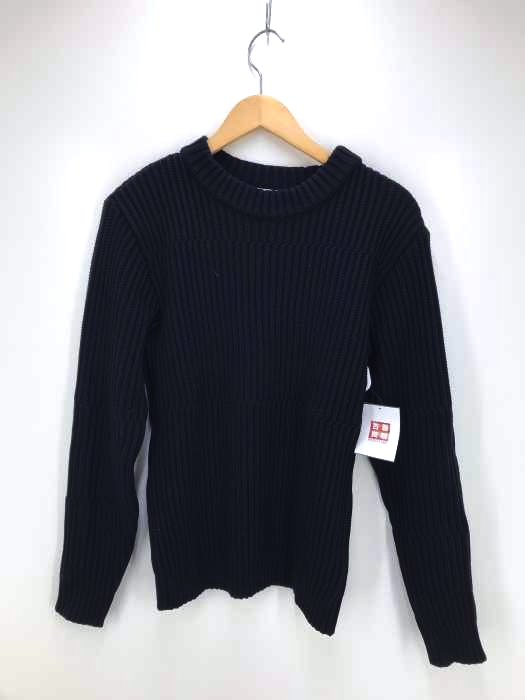 Garanteret ren uld S.N.S HERNING（フメイ） SNSハーリング切替リブニット メンズ トップス