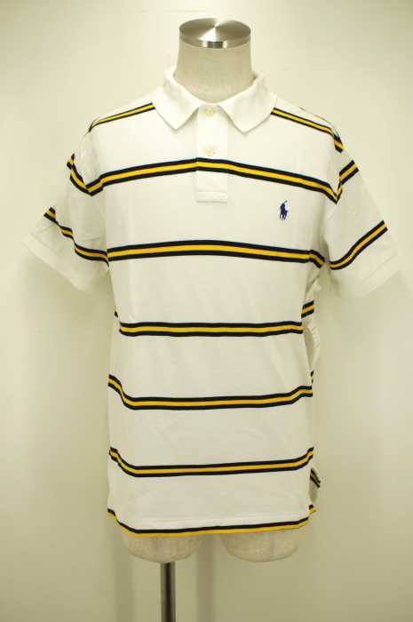 Polo by RALPH LAUREN （ポロバイラルフローレン） ポニー刺繍ボーダーポロシャツ メンズ トップス