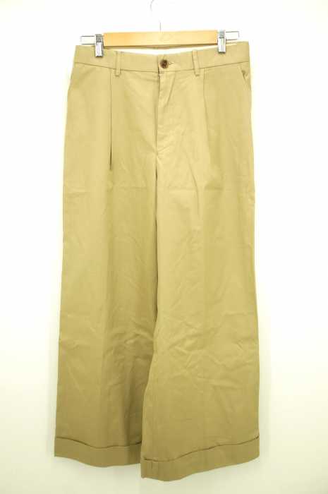 ZUCCa (ズッカ) スーピマコットンツイル ハイウエストワイド レディース パンツ