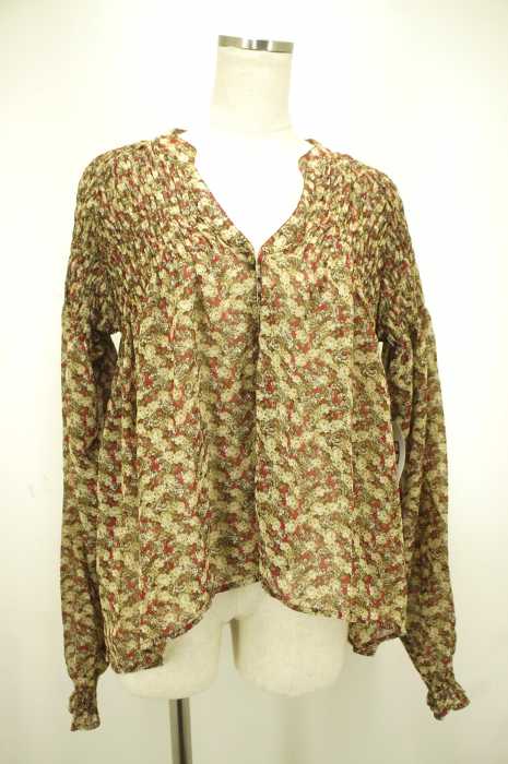 moussy （マウジー） SMOCK BLOUSE レディース トップス