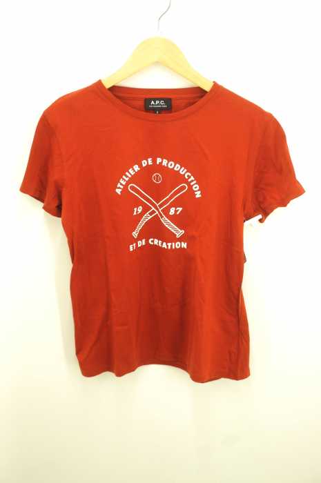 A.P.C. (アーペーセー) プリントシャツ ベースボール レディース トップス