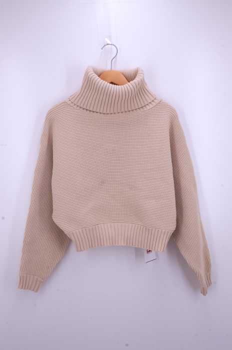 MURUA （ムルーア） 18AW BIGタートルニットプルオーバー レディース トップス