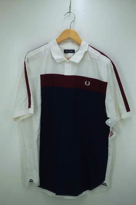 FRED PERRY（フレッドペリー） リブ半袖シャツ メンズ トップス