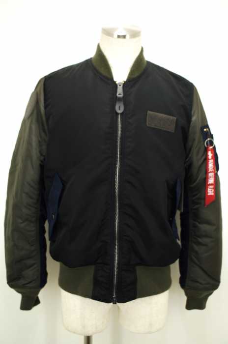 ALPHA INDUSTRIES （アルファインダストリーズ） 13AW TIGHT COLOR MIX バイカラーリバーシブルMA-1 メンズ アウター