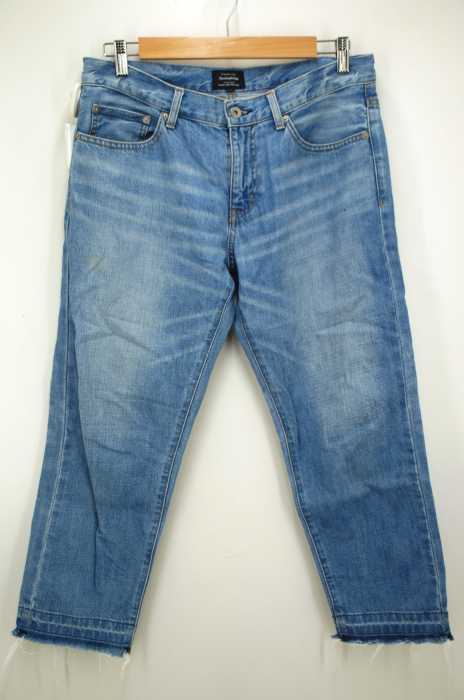 UNITED ARROWS green label relaxing （ユナイテッドアローズグリーンレーベルリラクシング） 10.5oz DNM CROPPED デニムクロップドパンツ レディース パンツ