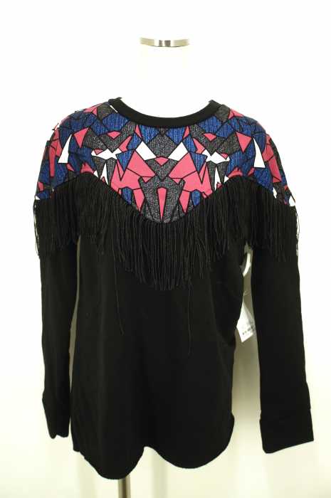 ZARA trafaluc (ザラトラファルック) フリンジ ラメニット レディース トップス