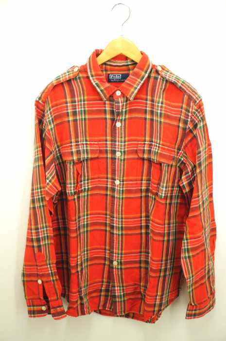 Polo by RALPH LAUREN (ポロバイラルフローレン) エポレット付きボタンシャツ メンズ トップス