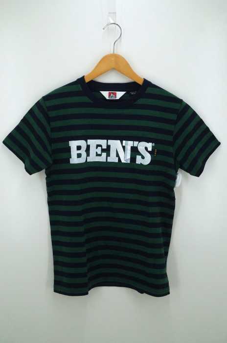 BEN DAVIS (ベンデイビス) 両面プリントポケット ボーダークルーネックカットソー メンズ トップス