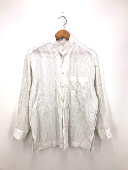 ISSEY MIYAKE（イッセイミヤケ） シワ加工デザインシャツ レディース トップス