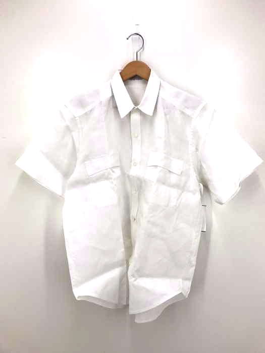 Aquascutum アクアスキュータム 半袖ボタンシャツ メンズ トップス ブランド古着買取販売バズストア