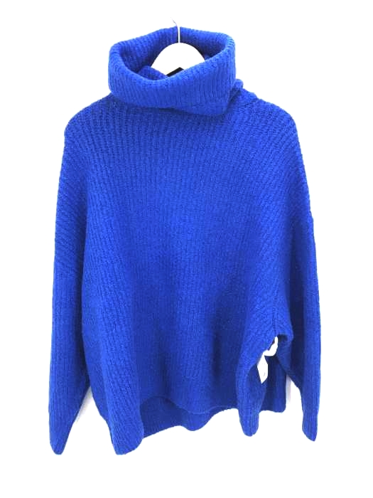 ZARA KNIT（ザラニット） タートルネック オーバーニットセーター レディース トップス
