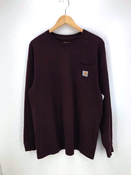 Carhartt(カーハート) フロントポケットワンポイントロングTシャツ メンズ トップス