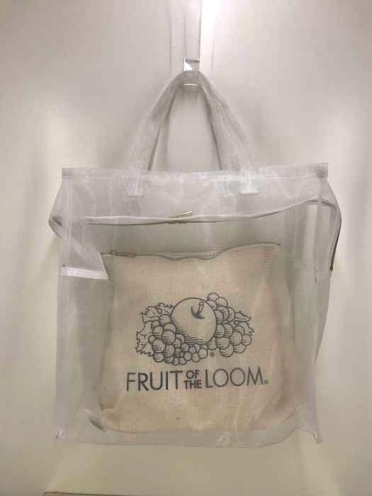 FRUIT OF THE LOOM(フルーツオブザルーム) FTL SEE THROUGT BST BAG M レディース バッグ