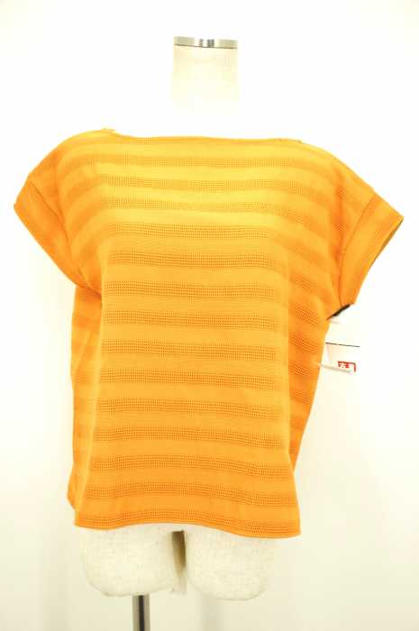 BEAUTY & YOUTH UNITED ARROWS （ビューティーアンドユースユナイテッドアローズ） ボーダージャカードショートスリーブカットソー レディース トップス