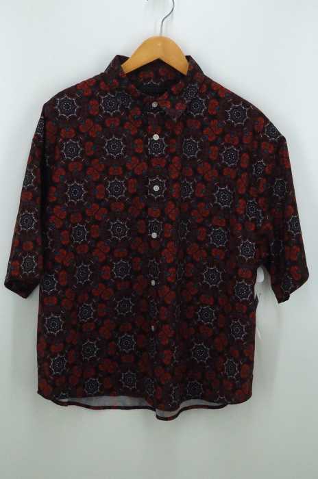 SENCE OF PLACE （センスオブプレイス） 18SS ジオメトリックシャツ(5分袖) メンズ トップス