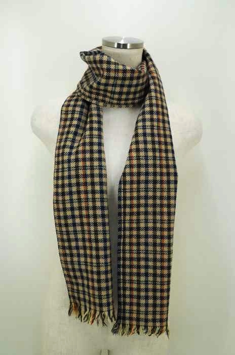 AQUASCUTUM（アクアスキュータム） チェック柄マフラー レディース ファッション雑貨
