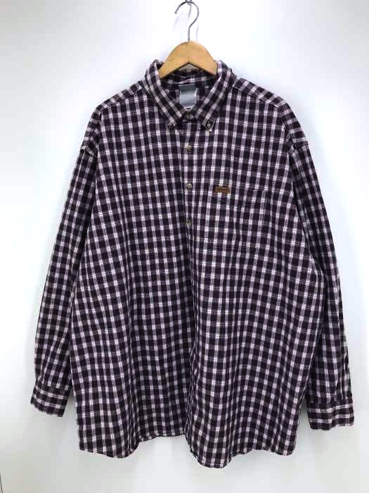 Carhartt（カーハート） ダック地マドラスチェックボタンダウンシャツジャケット メンズ アウター