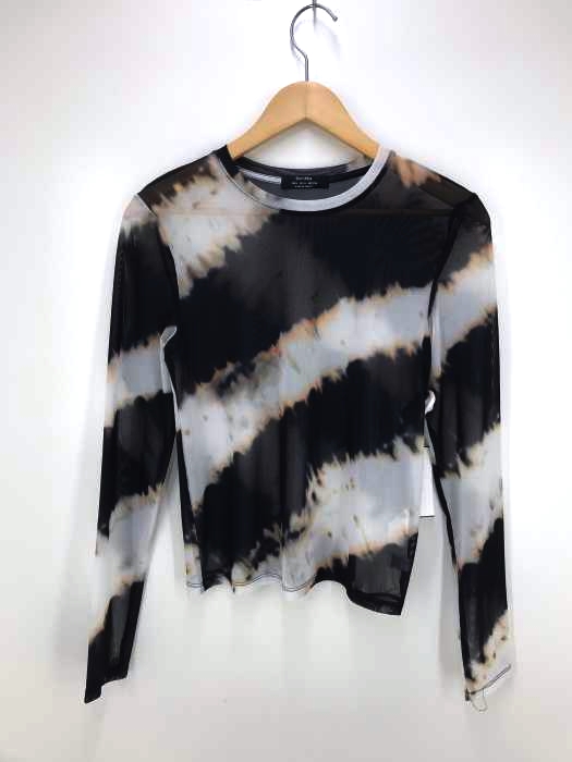 BERSHKA（ベルシュカ） チュールインナー染め模様トップス レディース トップス
