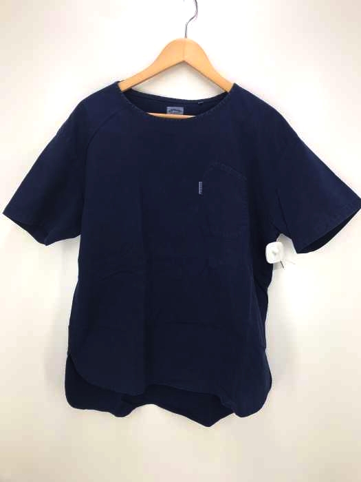 HR MARKET（ハリウッドランチマーケット） INDIGO DYE ポケットラウント半袖カットソー メンズ トップス