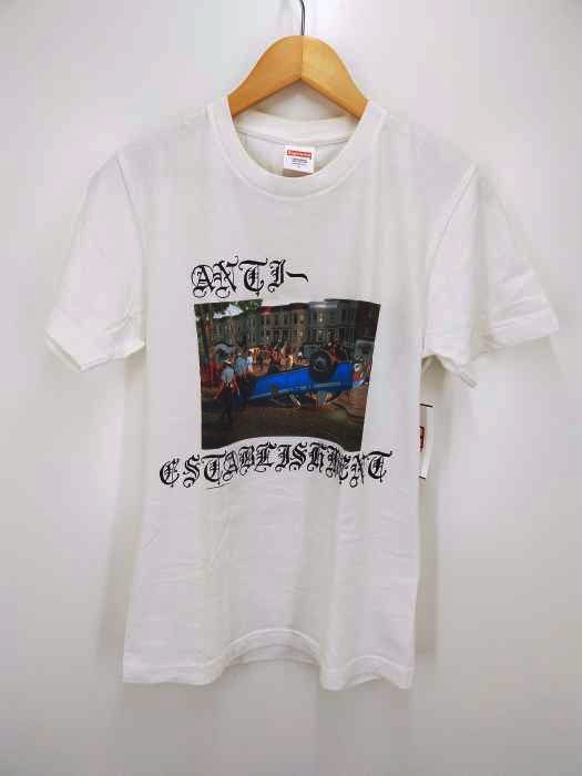 Supreme(シュプリーム) Anti Establishment Tee メンズ トップス