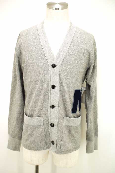 NIGEL CABOURN (ナイジェルケーボン) 16SS LETTERED SWEAT CARDIGAN カーディガン メンズ トップス