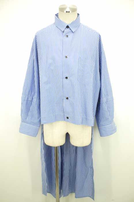 HARE （ハレ） アシンメトリーロングシャツジャケット メンズ トップス