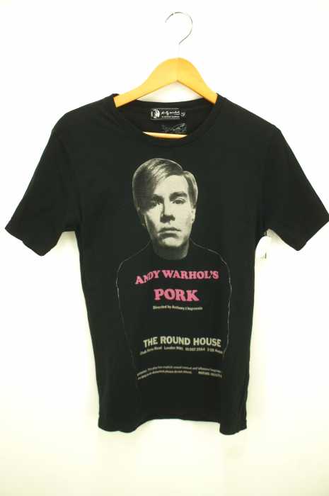andy warhol by HYSTERIC GLAMOUR(アンディウォー ホル バイ ヒステリックグラマー) フロントプリント メンズ トップス