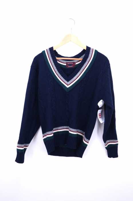 CHAPS RALPH LAUREN (チャップスラルフローレン) 90s チルデンニットセーター メンズ トップス