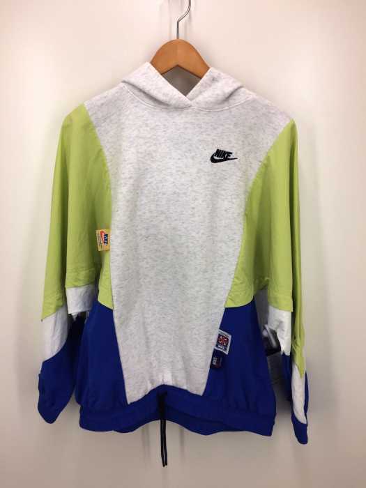 NIKE（ナイキ） アイコン クラッシュ プルオーバー フーディ異素材切替パーカー メンズ トップス