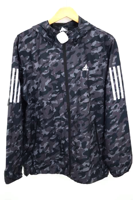 adidas（アディダス） カモ柄裏地メッシュマウンテンパーカー メンズ アウター