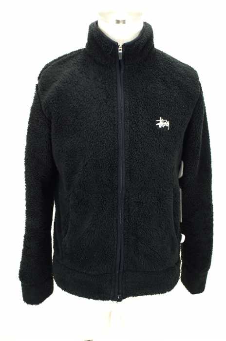 STUSSY×Champion （ステューシー×チャンピオン） 15AW フリースジャケット Sherpa Fleece Mock メンズ トップス