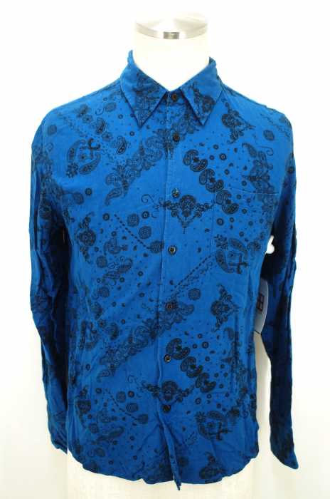 291295=HOMME (ニーキューイチニーキューゴオム) 総柄ボタンシャツ メンズ トップス